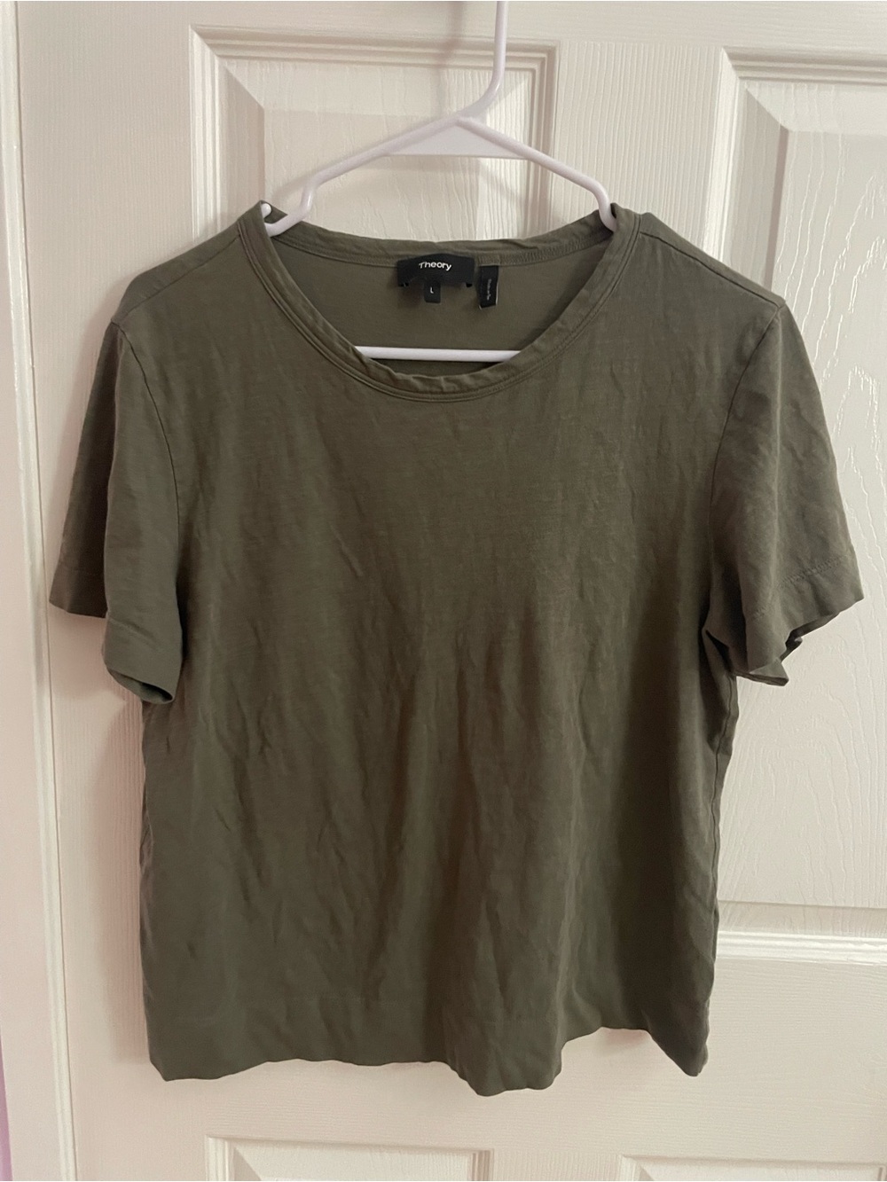 Theory Women‘s Short Sleeve Crewneck Tee